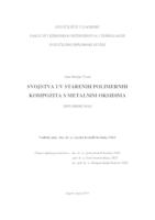 Svojstva UV starenih polimernih kompozita s metalnim oksidima