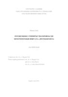 prikaz prve stranice dokumenta Fotokemijske i termičke transformacije monotiofenskih derivata o-divinilbenzena